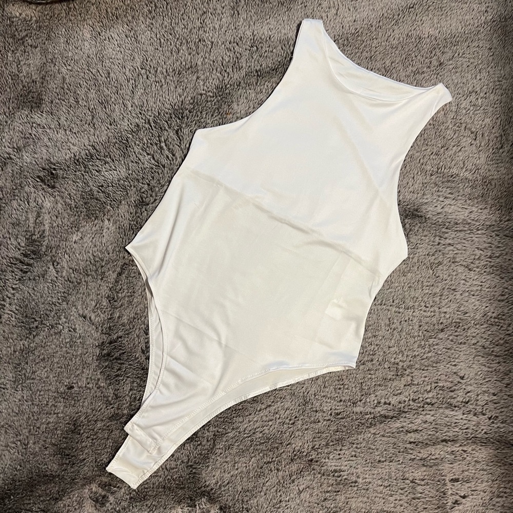 White bodysuit.